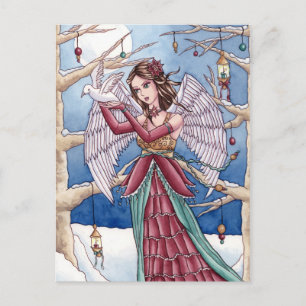 Neva - Carte postale de l'ange de Noël