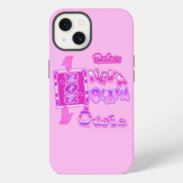 Neva playa queen iPhone case (Back)