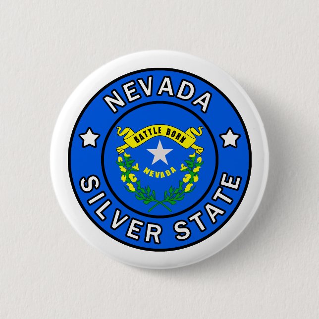 Nevada 2 Inch Round Button (Front)