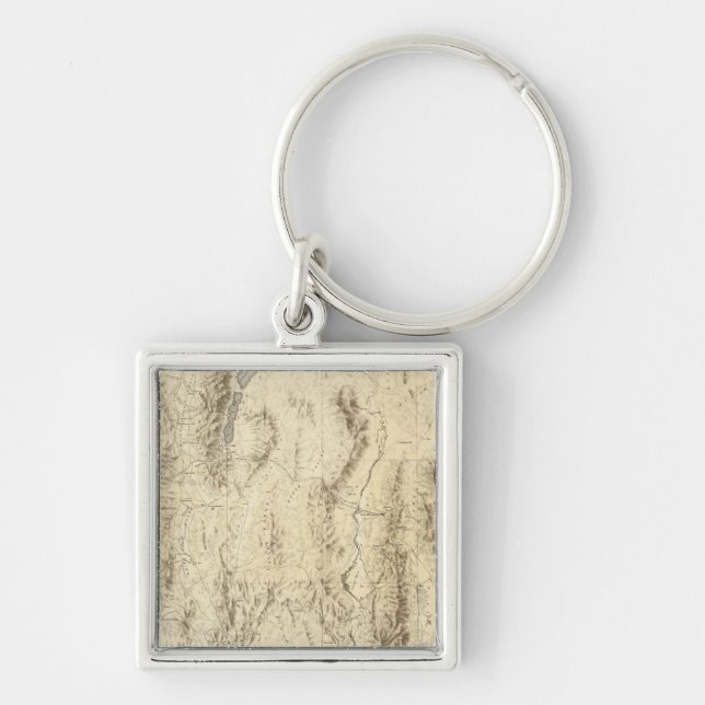 Nevada and Utah Keychain (Front)