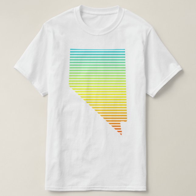 nevada chill fade T-Shirt (Design Front)