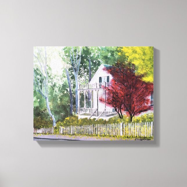 NEVADA CITY - FALL CANVAS PRINT (Front)