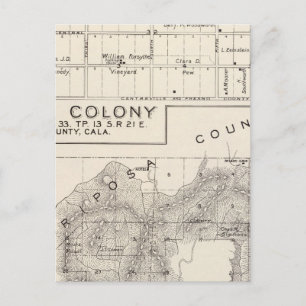 Nevada Colony Postcard