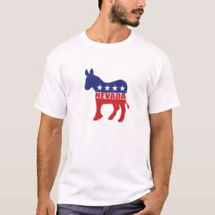 Nevada Democrat Donkey T-Shirt