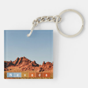 Nevada Desert   Keychain
