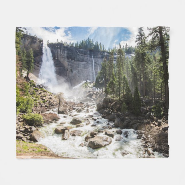Nevada Falls Fleece Blanket (Front (Horizontal))