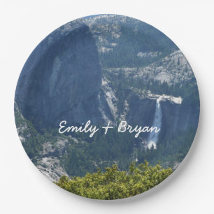 Nevada Falls from the Panorama Trail Paper Plate