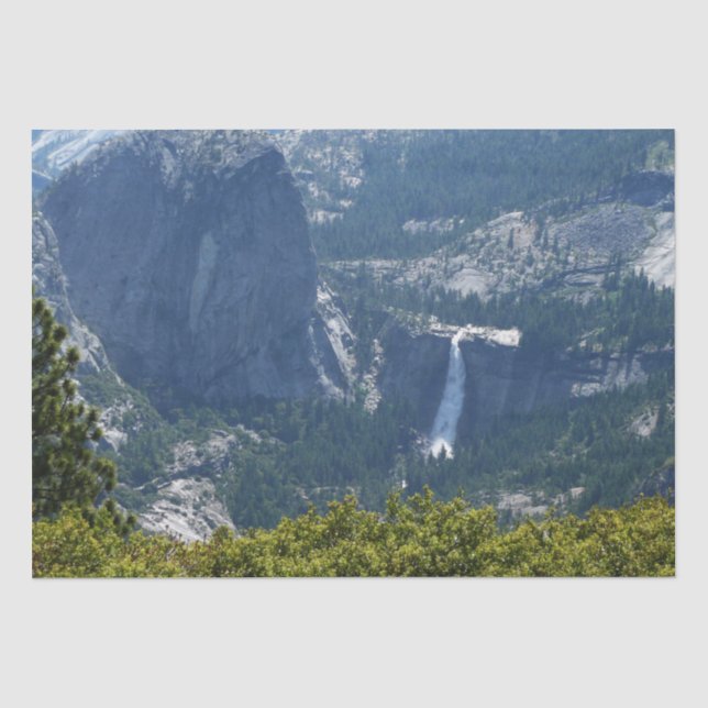 Nevada Falls from the Panorama Trail Tissue Paper (Front)