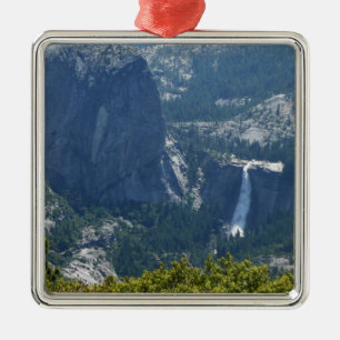 Nevada Falls from the Panorama Trail Yosemite Metal Ornament