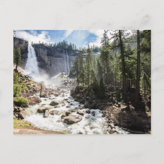 Nevada Falls Postcard (Front)