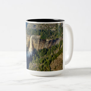 Nevada Falls, Yosemite National Park  Two-Tone Coffee Mug