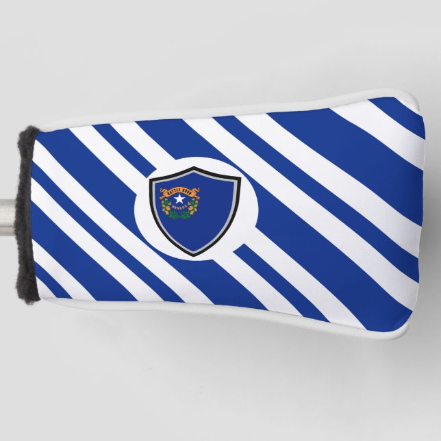Nevada flag golf head cover (Front)