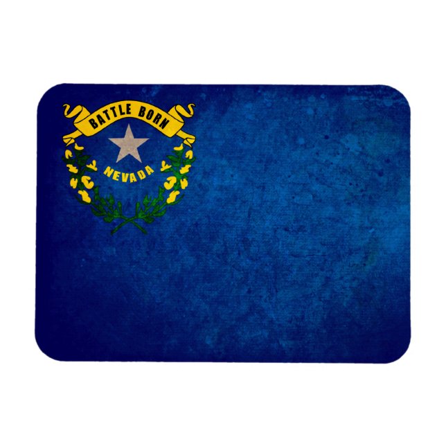 Nevada Flag; Magnet (Horizontal)