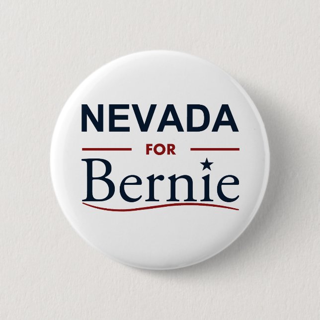 Nevada for Bernie 2 Inch Round Button (Front)