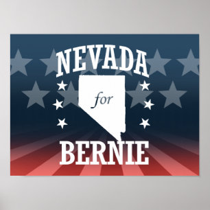 NEVADA FOR BERNIE SANDERS POSTER