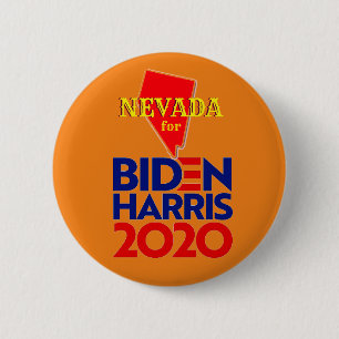 Nevada for Biden Harris 2020 2 Inch Round Button