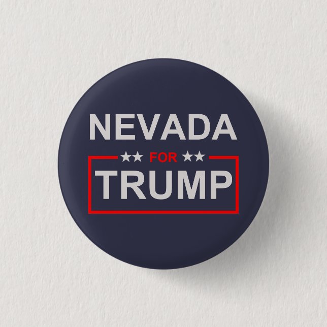 Nevada for Trump 1 Inch Round Button (Front)