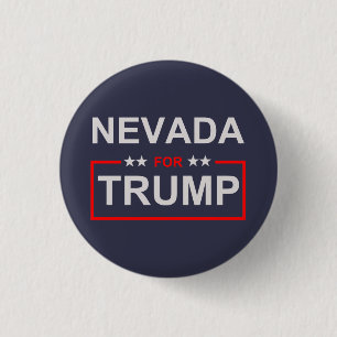Nevada for Trump 1 Inch Round Button