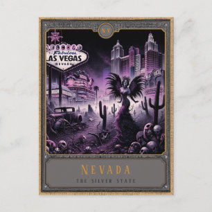 Nevada   Gothic Art Postcard