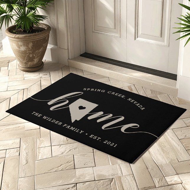 Nevada Home State Personalized Doormat (Creator Uploaded)