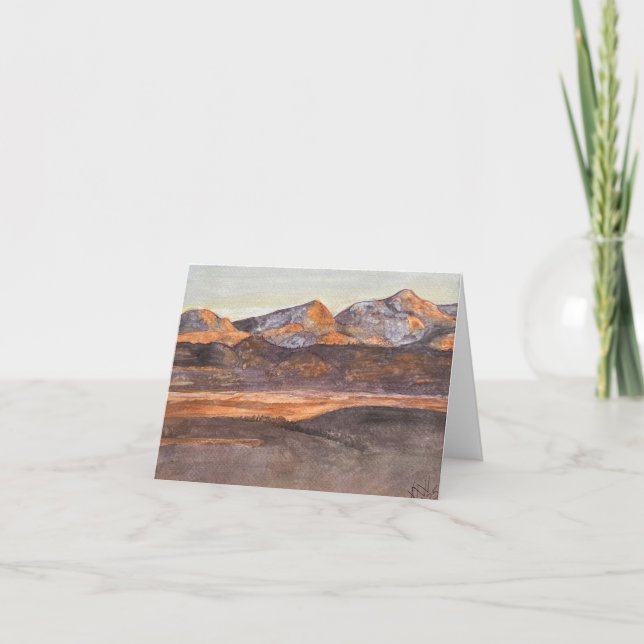 Nevada Landscape 2 Card (Front)