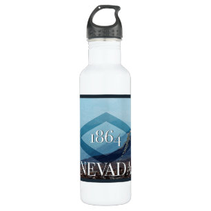 Nevada Landscape Poster 710 Ml Water Bottle