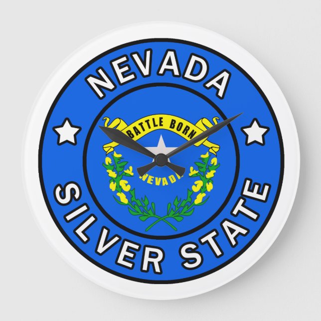Nevada Large Clock (Front)