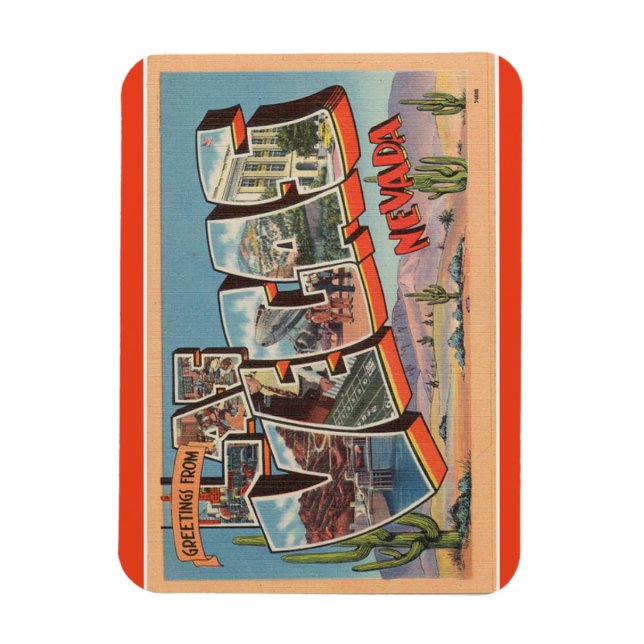 Nevada, Las Vegas Magnet (Vertical)