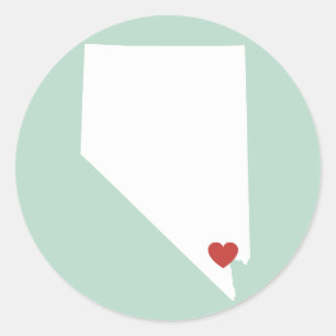 Nevada Love - Customizable Sticker