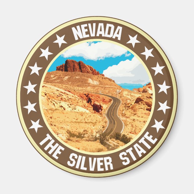 Nevada                                             magnet (Front)