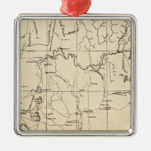 Nevada Metal Ornament