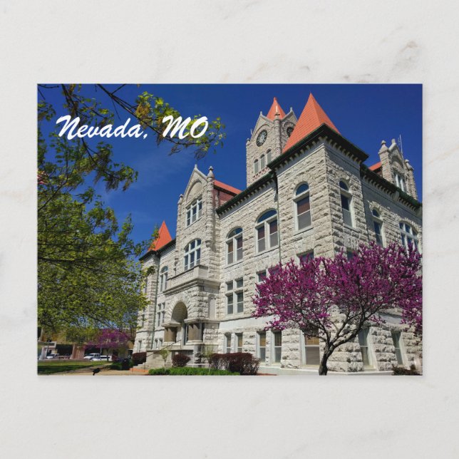 Nevada, MO, postcard (Front)