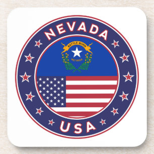 Nevada, Nevada phone case, Nevada sticker, Coaster