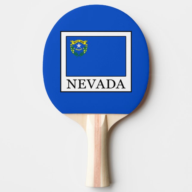 Nevada Ping Pong Paddle (Front)