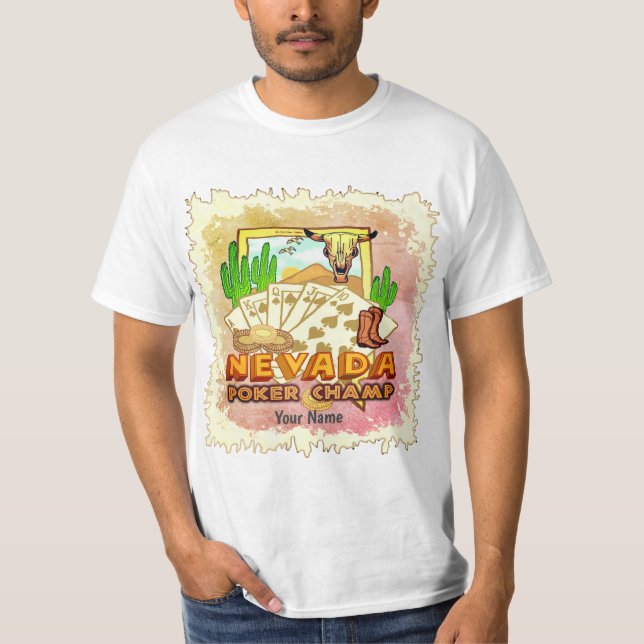 Nevada Poker T-Shirt (Front)
