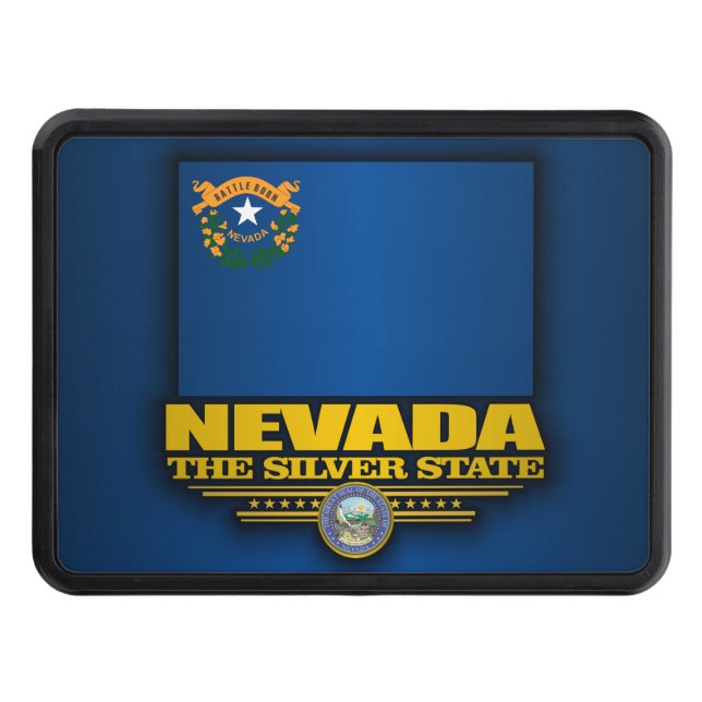 Nevada Pride Trailer Hitch Cover (Front)