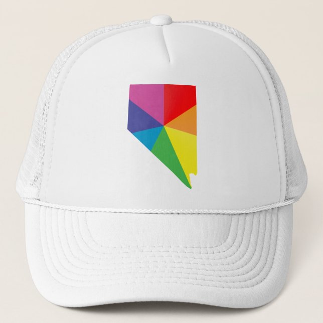 nevada pride. trucker hat (Front)