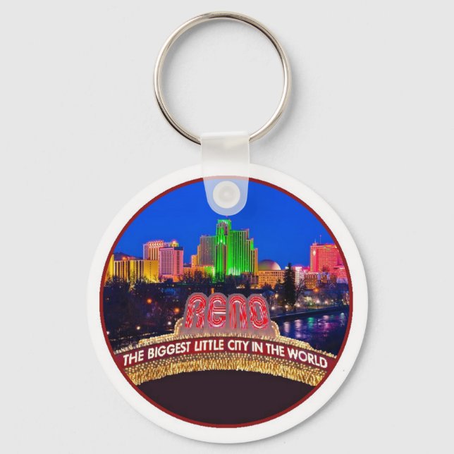 NEVADA Reno Keychain (Front)