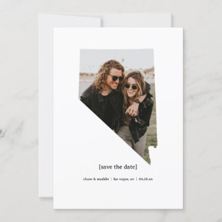 Nevada Save the Date Photo Card