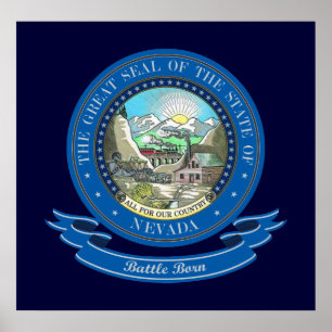 Nevada Seal Poster