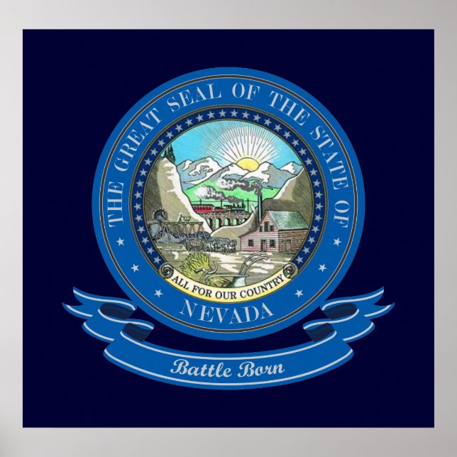 Nevada Seal Poster (Front)