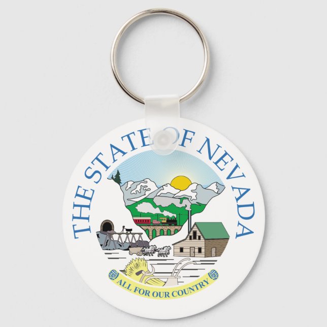 Nevada sign keychain (Front)