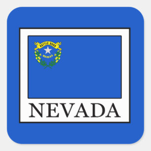 Nevada Square Sticker