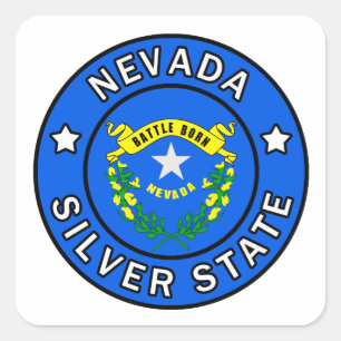 Nevada Square Sticker