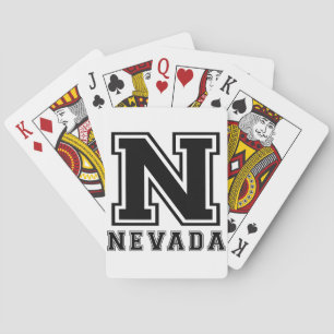 Nevada State Designs Playing Cards