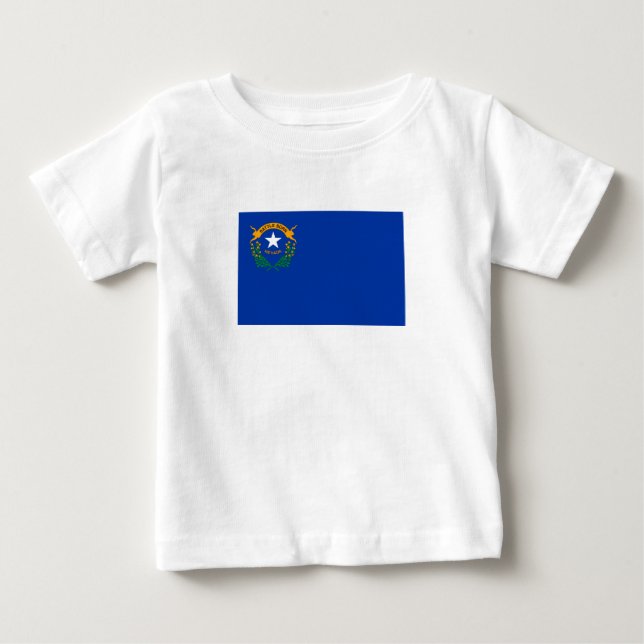 Nevada State Flag Baby T-Shirt (Front)