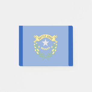 Nevada State Flag Design decor Post-it Notes