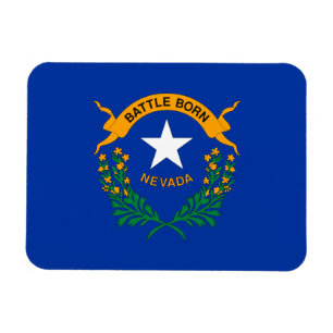 Nevada State Flag Magnet