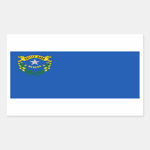 Nevada State Flag, United States Sticker