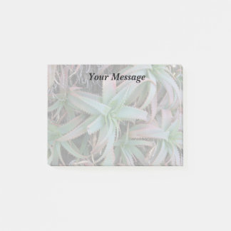 Nevada succulents post-it notes